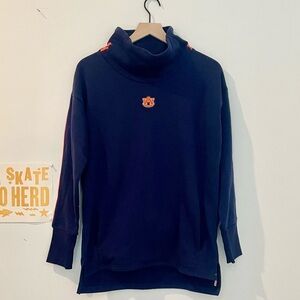 Auburn‎ University Funnel Neck Longline Minimal Sweatshirt Under Armour